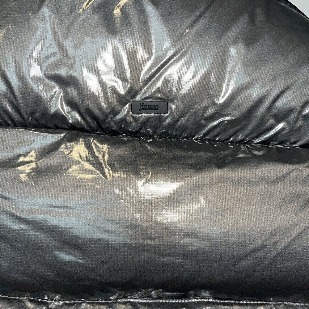Herno Laminar Down Water Repellent Puffer Jacket Coat US 4 IT 40 Small S New - Picture 10 of 11
